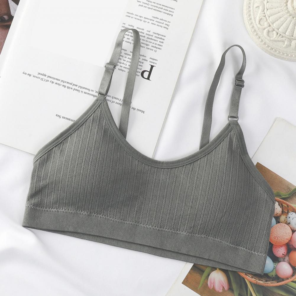 Seamless Ribbed Workout Tank Top - حمالة صدر رياضية ناعمة للنساء، صيفية،