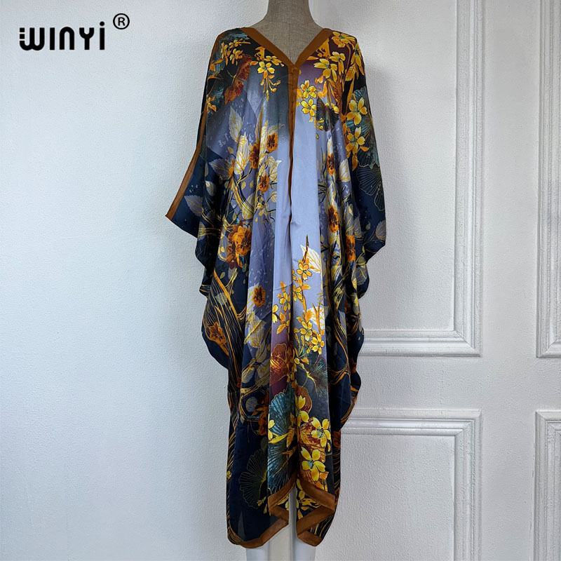 Boho Summer Beach Maxi Dress - فستان ماكسي طويل من WINYI 2023