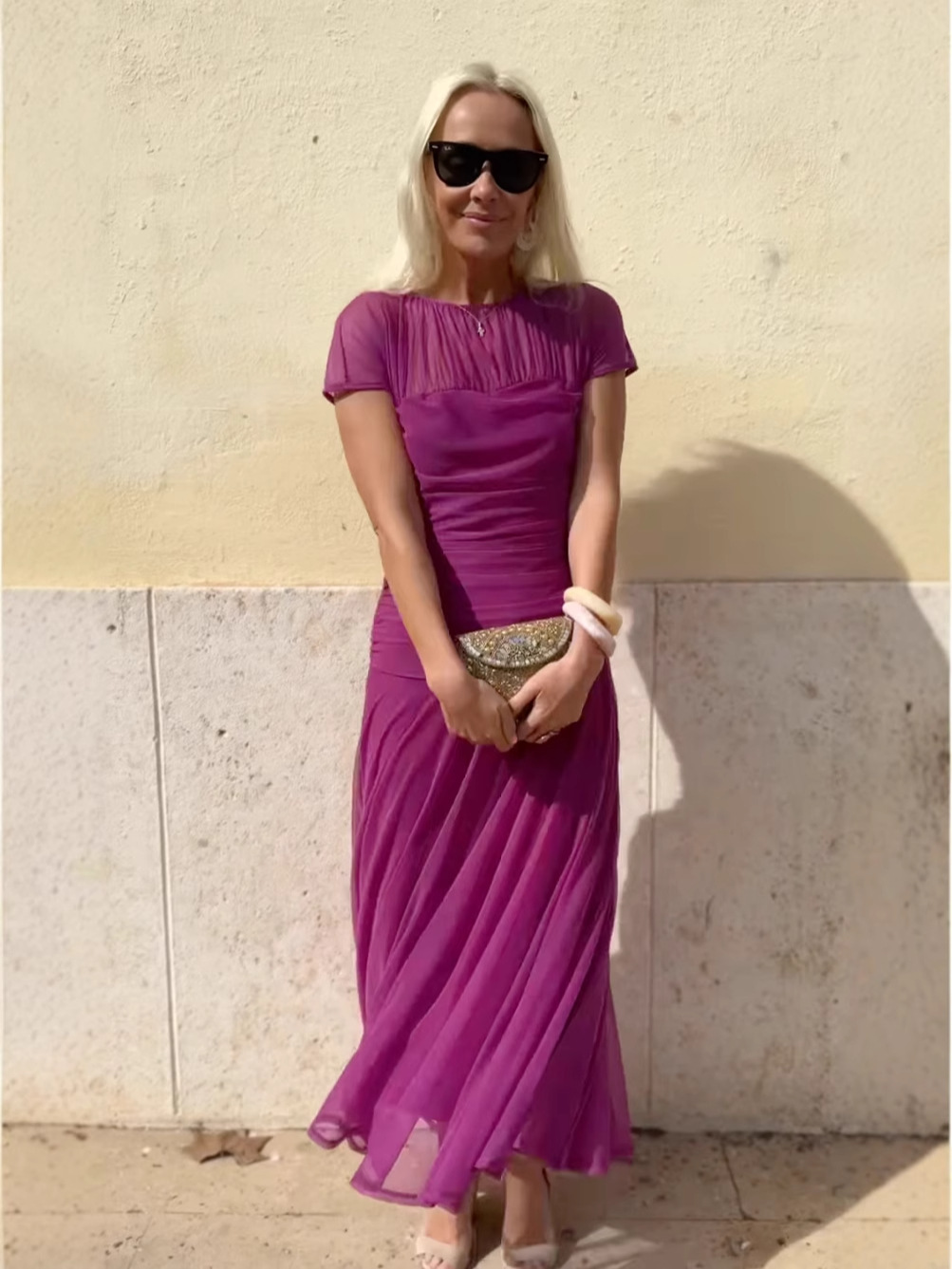 Sexy Mesh Sheer Bodycon Dress - فستان شبكي شفاف مثير للنساء، ضيق
