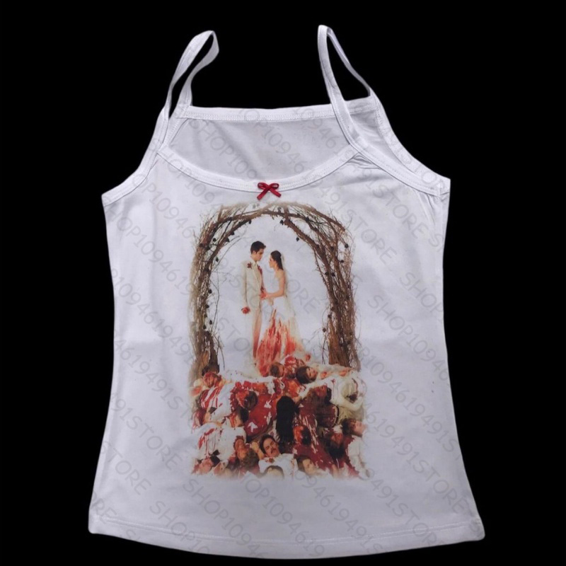 Y2K Graphic Baby Tee Crop - أنيمي الرسومات بروتيل الجرونج المحاصيل القمم