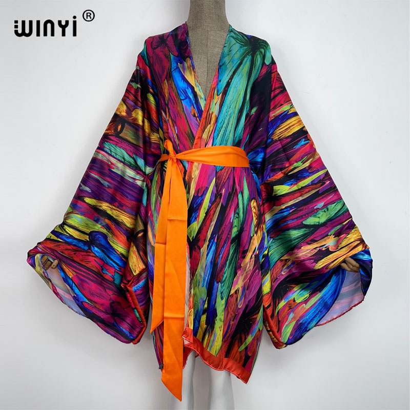 Boho Summer Beach Maxi Dress - WINYI أنيقة بيكيني للشاطئ الحلو سيدة