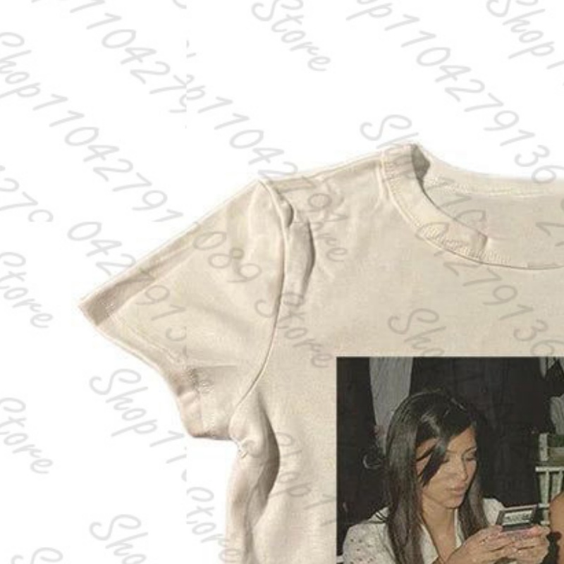 تيشيرتات نسائية قصيرة الأكمام  - مراجعة Y2K Graphic Baby Tee Crop وسعره