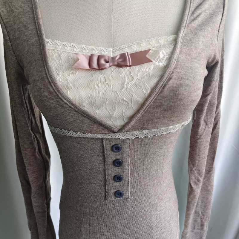 Ezgaga تي شيرت المرأة الدانتيل - مراجعة Blouses وسعره
