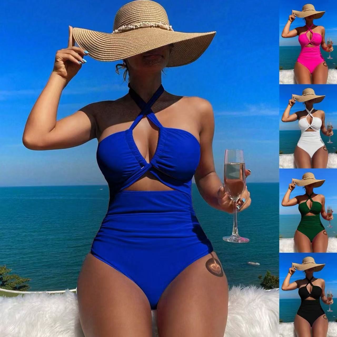 ملابس سباحة نسائية سوداء بتصمي - مراجعة Swimwear وسعره