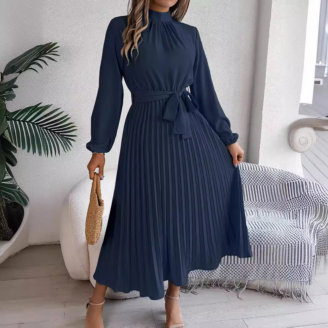 2025 فساتين أنيقة طويلة الأكما - مراجعة French Vintage Floral Midi Dress وسعره