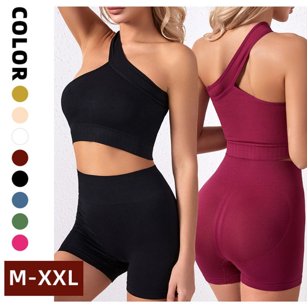 قطعتان من ملابس التمارين الريا - مراجعة Seamless Ribbed Workout Tank Top وسعره