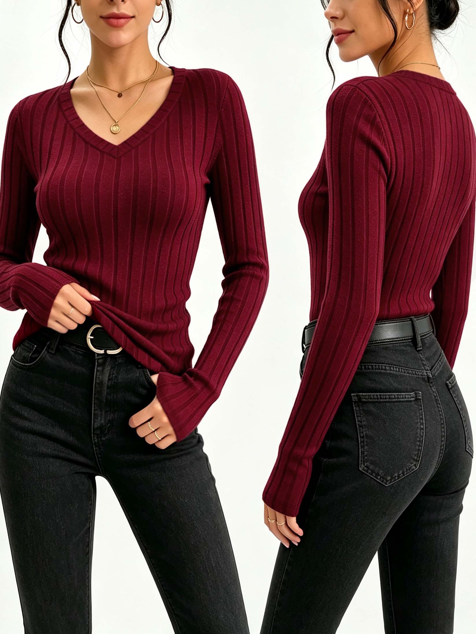 بلوزة نسائية ذات ياقة على شكل  - مراجعة Blouses وسعره
