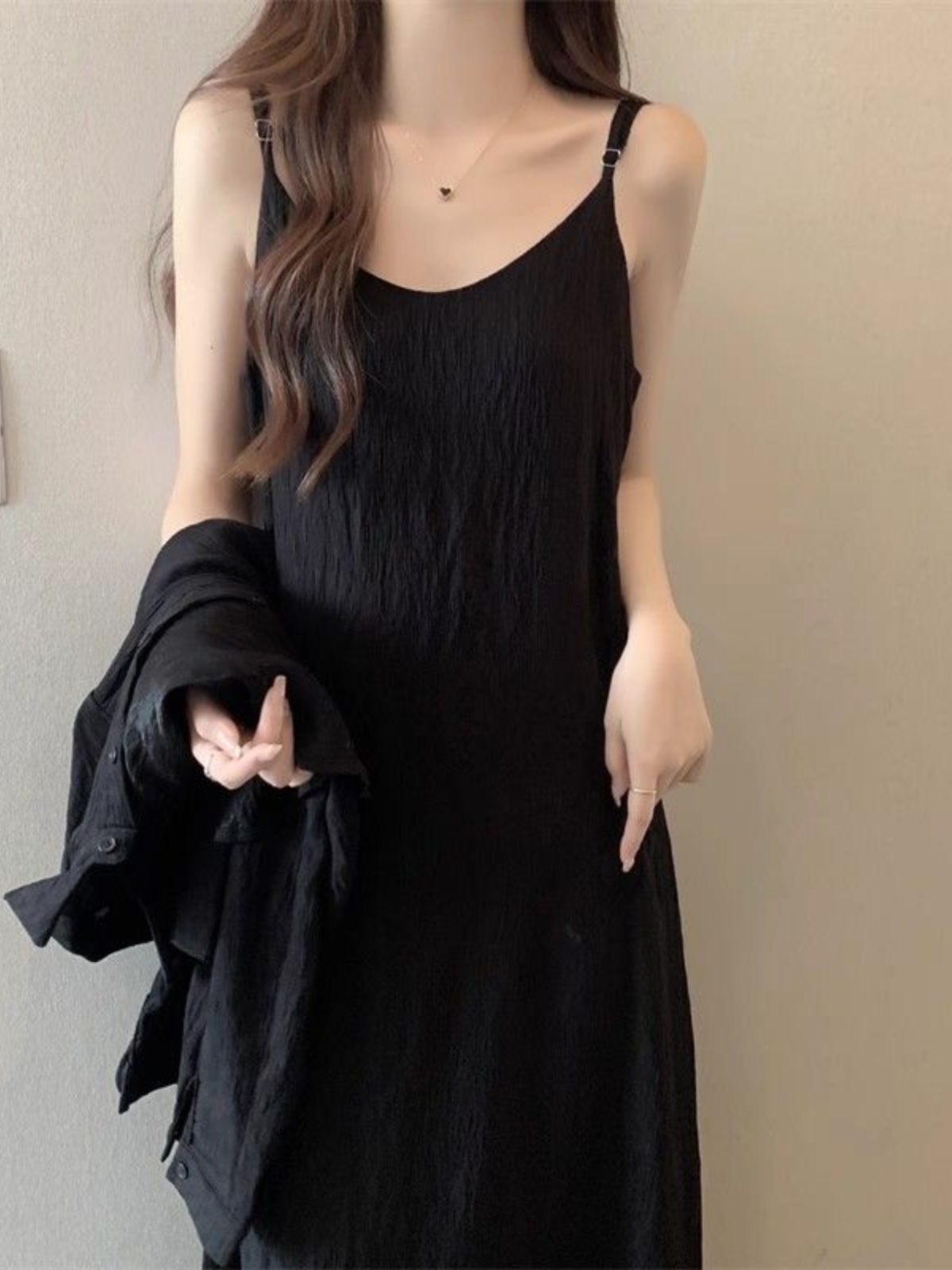 فستان نسائي صيفي فضفاض بمقاسات - مراجعة Korean Style A Line Shirt Dress وسعره