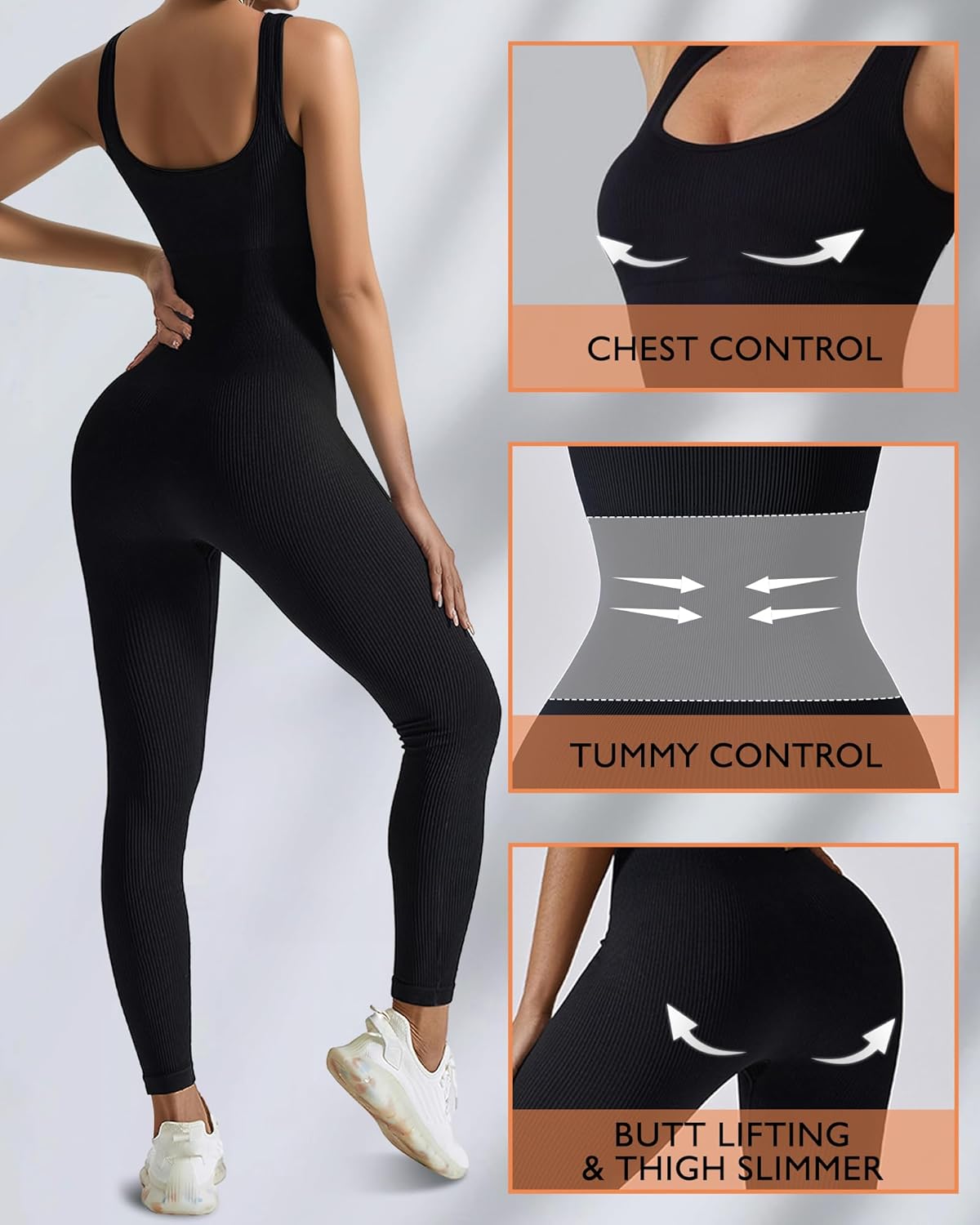 المرأة تجريب سلس بذلة اليوغا م - مراجعة Seamless Ribbed Workout Tank Top وسعره