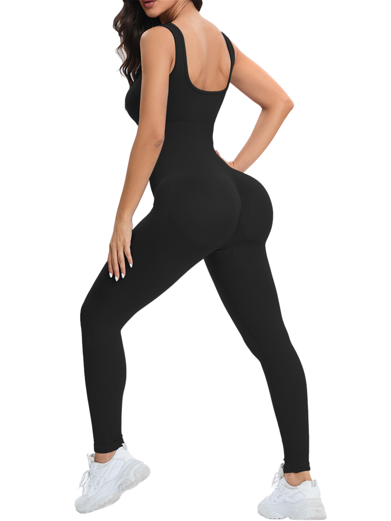 المرأة تجريب سلس بذلة اليوغا م - مراجعة Seamless Ribbed Workout Tank Top وسعره