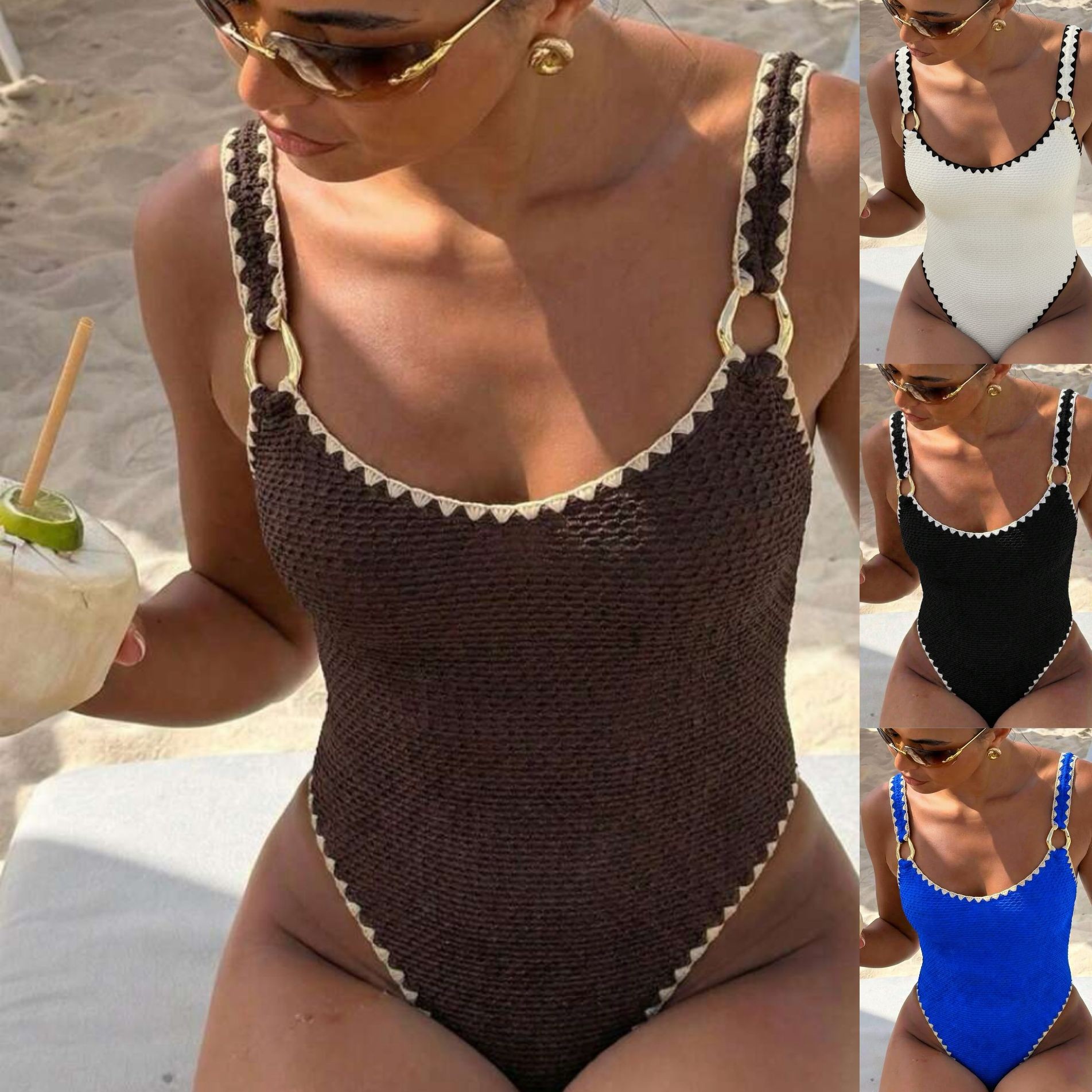 ملابس سباحة نسائية بدون أكمام  - مراجعة Swimwear وسعره