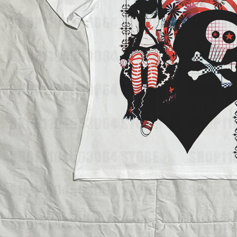 تي شيرت نسائي قصير الأكمام بطب - مراجعة Y2K Graphic Baby Tee Crop وسعره