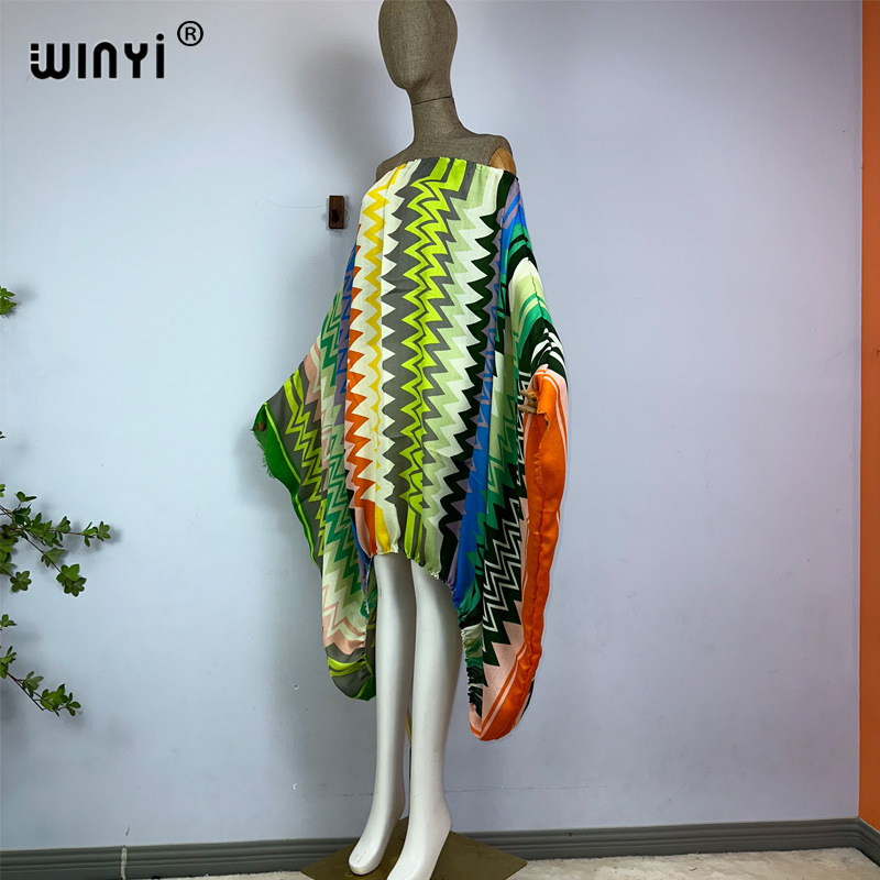 فساتين ماكسي نسائية مثيرة من W - مراجعة Boho Summer Beach Maxi Dress وسعره