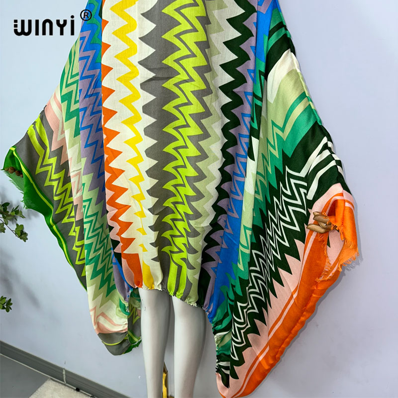 فساتين ماكسي نسائية مثيرة من W - مراجعة Boho Summer Beach Maxi Dress وسعره