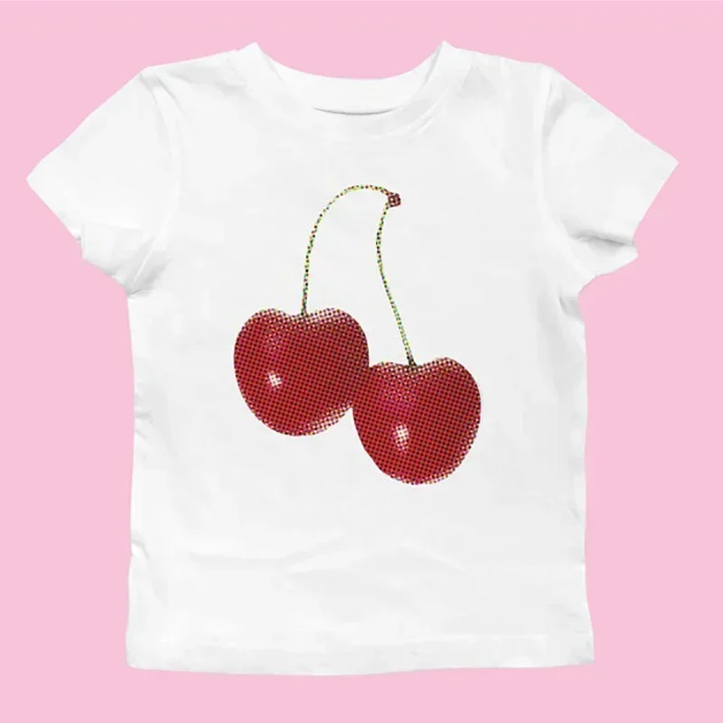 تي شيرت نسائي صيفي بتصميم جمال - مراجعة Y2K Graphic Baby Tee Crop وسعره