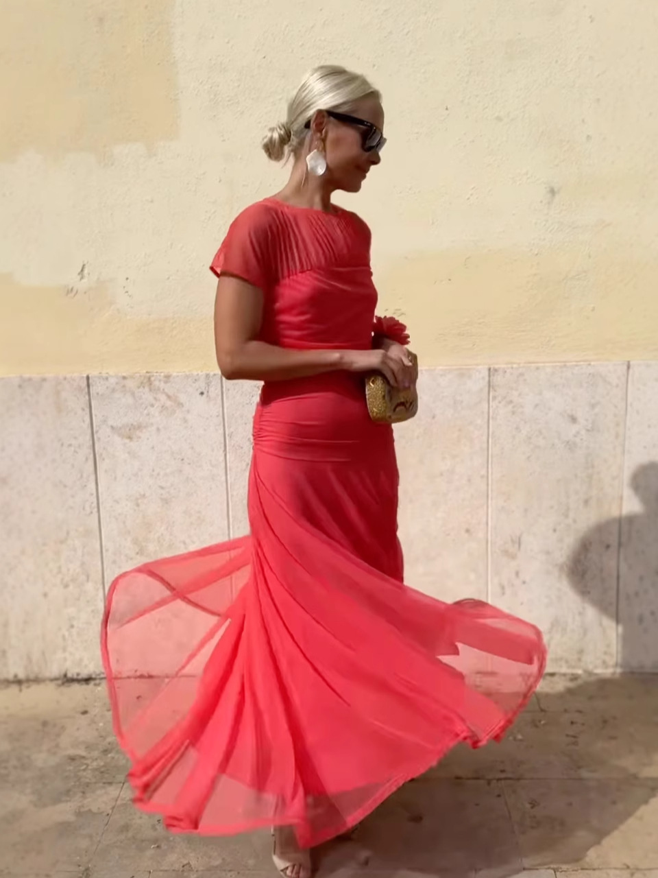 فستان شبكي شفاف مثير للنساء، ض - مراجعة Sexy Mesh Sheer Bodycon Dress وسعره