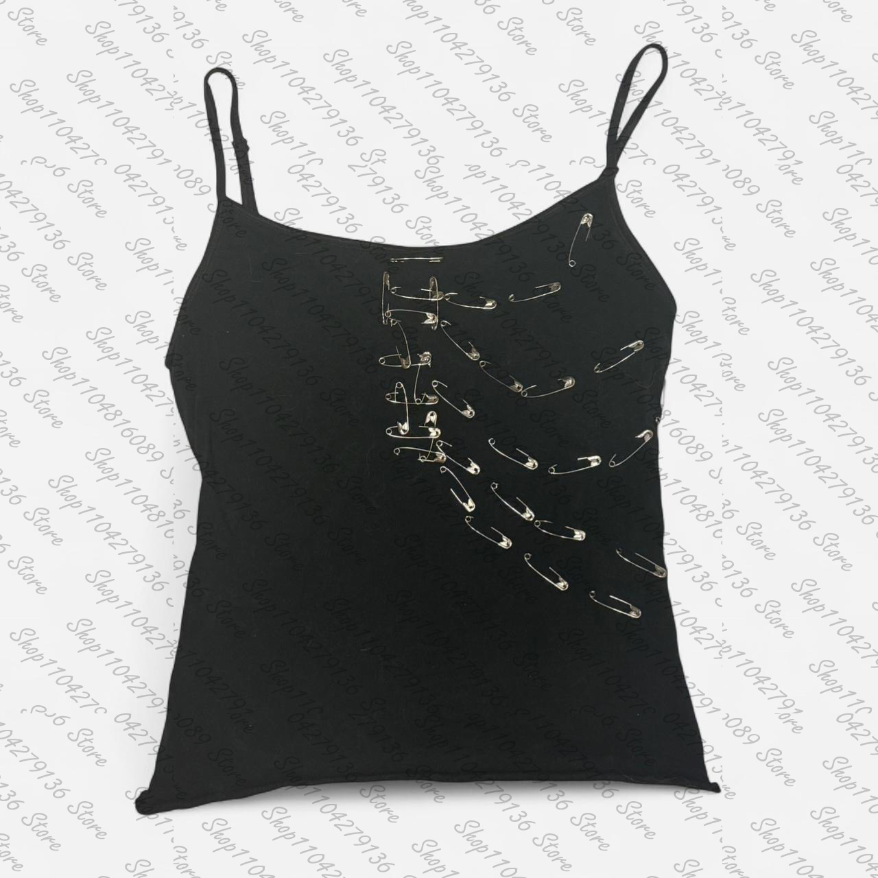 بلوزة كاميسول بتصميم بانك قوطي - مراجعة Y2K Graphic Baby Tee Crop وسعره