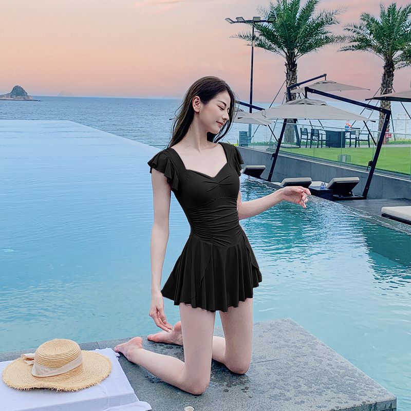فستان سباحة نسائي محتشم بتصميم - مراجعة Dresses وسعره